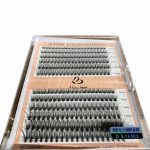 comfortable luxury professional 12 rows eyelashes extension