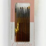bling girl art liner brushes