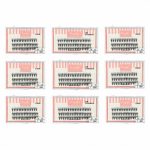 bling girl 20d extention fan eyelashes 8mm x 9pcs
