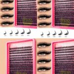 cluster lashes 4 packs for r150